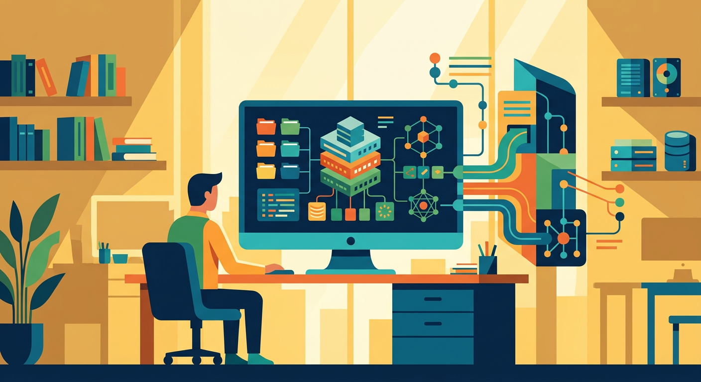 Illustration de l'article : Le nommage et la ségrégation structurelle des données : l'alternative stratégique au SEO technique pour l'ère de l'IA et des APIs