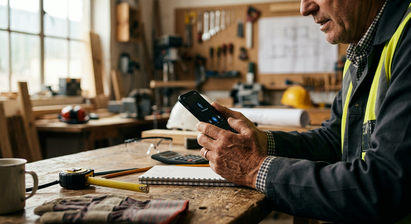 Transcription audio en texte : comment rédiger vos devis et rapports de chantier deux fois plus vite