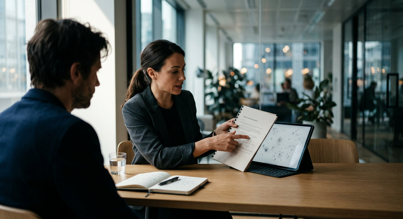 Illustration de l'article : Optimiser l'intitulé de ses offres de conseil IA : l'art du titre d'impact pour les consultants